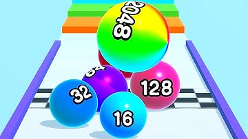 Ball Run 2048 Merge Number ! MAX LEVELS Gameplay Walkthrough New Update Part 653 android, ios