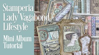 Stamperia Lady Vagabond Lifestyle Mini Album Tutorial - Part 3