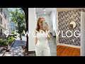 BUSY WORK WEEK IN MY LIFE | new office, apt updates, exploring dc