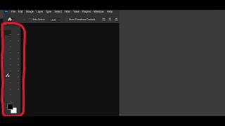 Fix Photoshop Tool Icons Are Missing/Not Showing On The Toolbar On PC