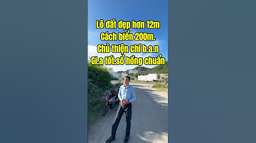 Lô đất đẹp hơn 12m Cách biển 200m. #shotvideos #giavanghomnay #nhaphonhatrangdongtien #datnennhatrag