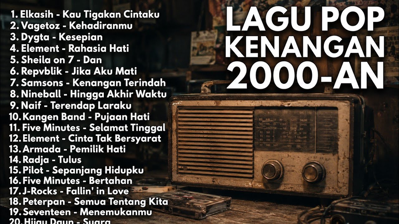 LAGU POP INDONESIA 2000AN PALING NOSTALGIA - PLAYLIST HUJAN PAGI KOPI HANGAT