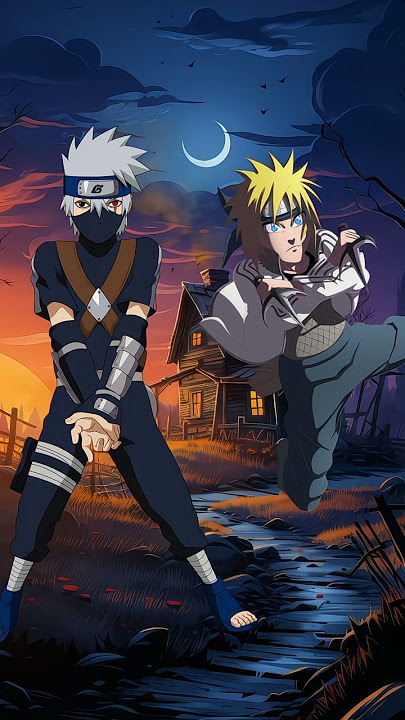 Kakashi vs Minato #kakashi #minato #naruto