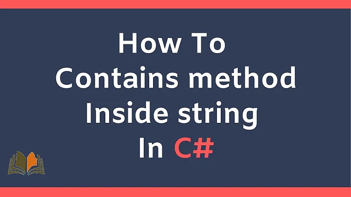 Contains method inside string in C#