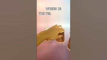 Where is the ball? 😜 #shorts Exercises for intuition develop with INTUITION GAMES