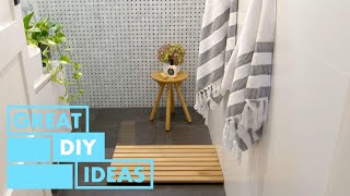 How to Make a Wooden Bath Mat | DIY | Great Home Ideas