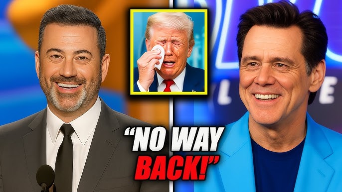 Jim Carrey & Jimmy Kimmel Hilariously Roast Donald Trump On Live Television  - YouTube