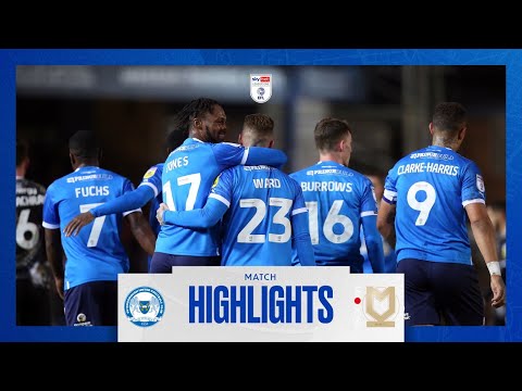 Peterborough Milton Keynes Goals And Highlights