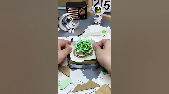 Sukura tree 2025 calendar sheets 3d memo pad#3dart  #memopads  #3dmemopad  #giftideas  #diy  #craft