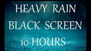 Fall into Sleep Fast in 5 Minutes with  Heavy Rain & Powerful Thunder