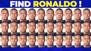 Ronaldo Quiz ~ Find CR7 ?  Guess the player club ⚽ Find Neymar ? Messi ? Mbappe ?