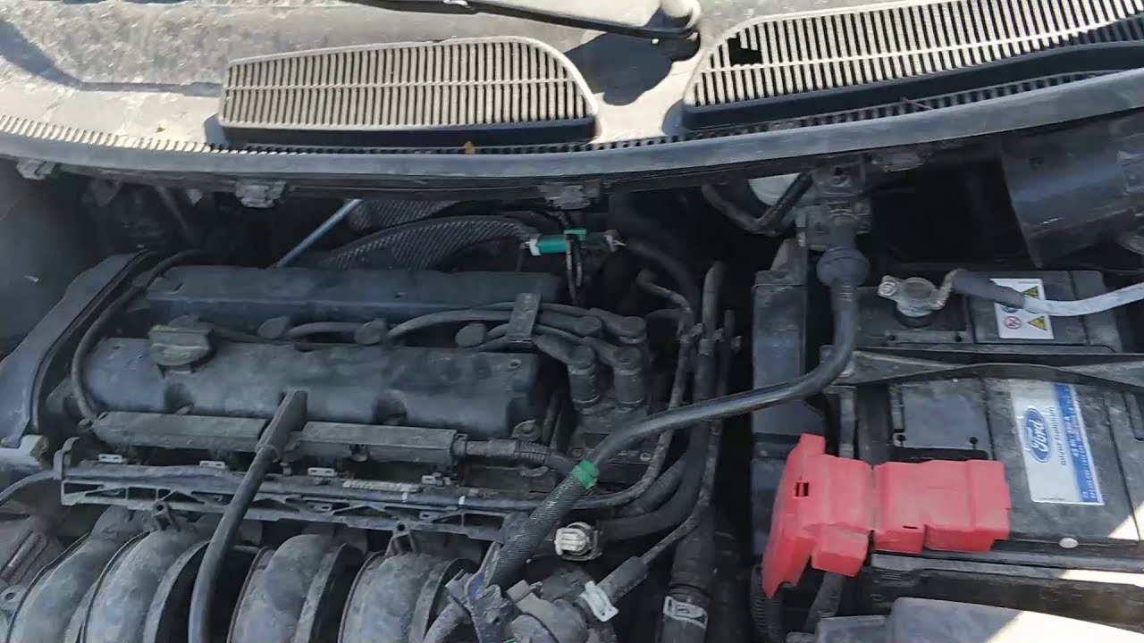 Ford Fiesta Fuse Box location - Engine compartment - YouTube