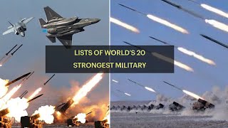 List of Top 20 World’s Stongest Military
