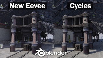 New Eevee vs. Cycles: Blender