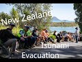 Tsunami evacuation Whakatane 2021