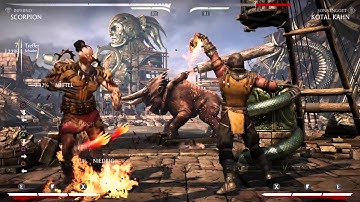 Mortal Kombat X Scorpion Inferno combo Guide