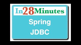 Spring JDBC Tutorial  - with Examples