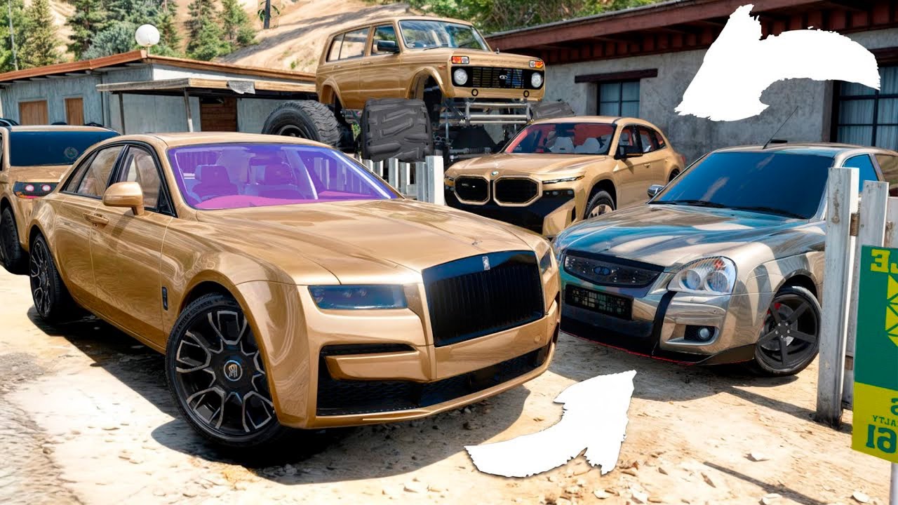 УГНАЛ КУЧУ ЗОЛОТЫХ ЧИТ ТАЧЕК У МАЖОРА В GTA 5! БИТВА ВОРОВ В ГТА 5 ОНЛАЙН!