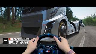 VOLVO IRON KNIGHT Street racing ✫ Forza g29 Cockpit Wheel screenshot 1