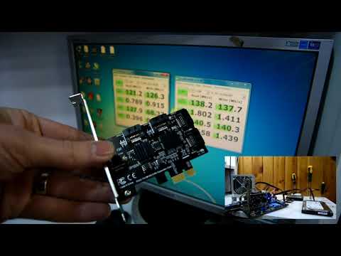 M.2 SSD და H61 Z68 Q77 ჩიპსეტის მქონე დედაპლატების ტესტირება