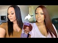 From Black to Auburn Using Dark & Lovely Box Dye! | ft. OMGHERHAIR