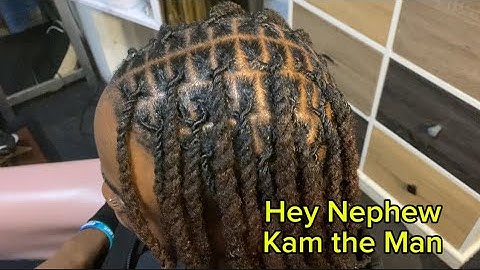 How to do 2 strand twisted locs yourself