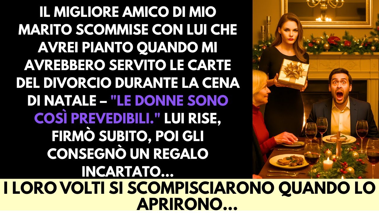 Scommise Che Avrei Pianto Ricevendo Il Divorzio A Natale—Così Gli Ho Dato Un Regalo Che Rimpiange