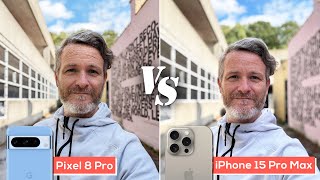 Pixel 8 Pro versus iPhone 15 Pro Max camera comparison