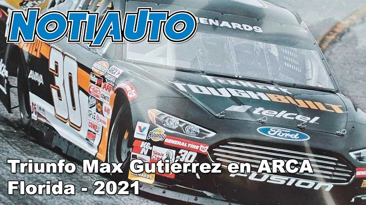 Victoria Max Gutirrez en ARCA Menards Florida - 2021