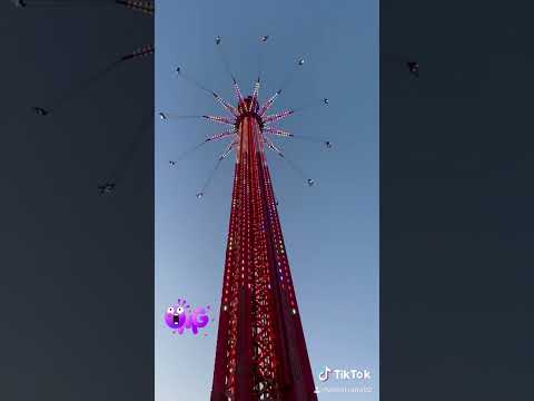 Sky Flyer at Bollywood Park Dubai Worlds tallest Swing ride | Amazing experience