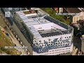 Aerial Footage The Paris Judicial Police Department