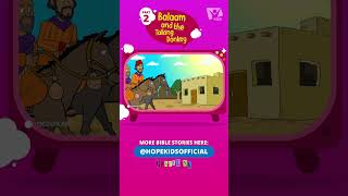 🟡 Bible Story - Balaam and the Talking Donkey (part 2)
