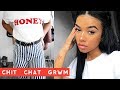 CHIT CHAT GRWM: Everyday School Makeup, Hair & Outfit