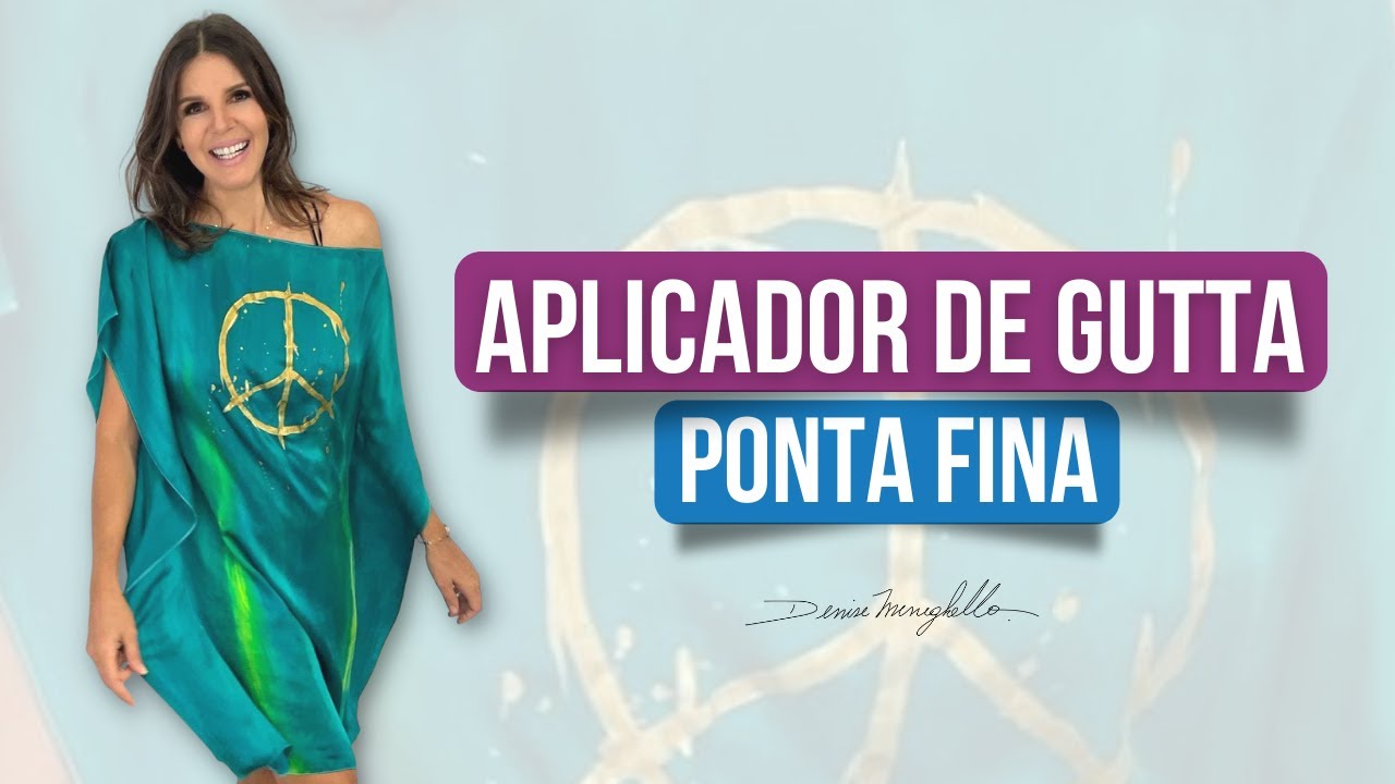 Aplicador de gutta ponta fina lançamento