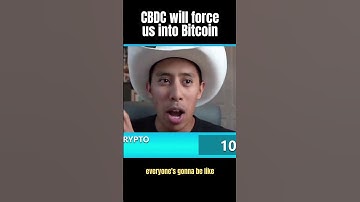 CBDC will just drive more people to use Bitcoin