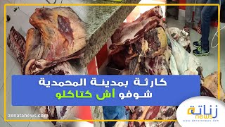 كارثة بمدينة المحمدية شوفو اش كتاكلو