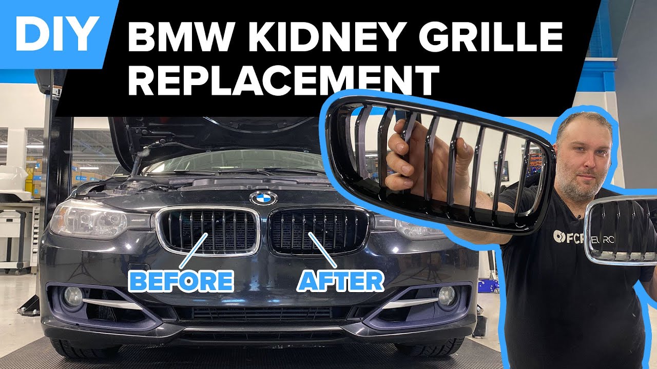 Grill Front Kidney Double Line Grille For Bmw 3 Series F30 F31 F35