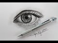 How to draw an eye with pencils -Hướng Dẫn Vẽ Mắt Bằng Bút Chì - DP Truong