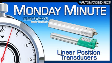 GEFRAN Linear Position Transducers from AutomationDirect