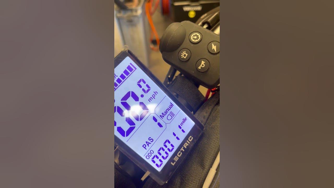 Lectric Lite Ebike Lights Operations YouTube