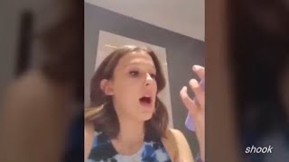millie bobby brown LIES about skincare products