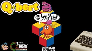 Q*BERT – Commodore 64 (1983) | Gottlieb’s Isometric Arcade Classic