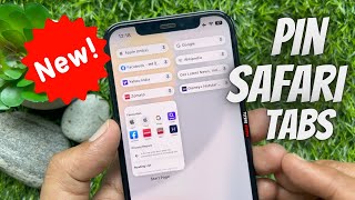 How to Pin Tabs in Safari on iPhone iOS 16 | Pin & Unpin Safari Tabs on iPhone