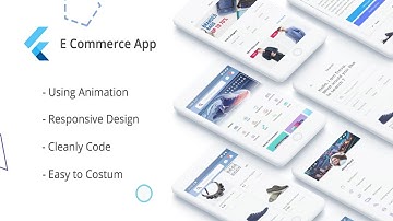 Flutter e-commerce with animation