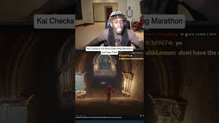 Kai is Hating on Rons Gameplay 😂😂 #stableronaldo #kaicenat #twitch #eldenring #viral