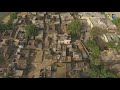 Free stock footage  indian village aerial view  creative harmony 