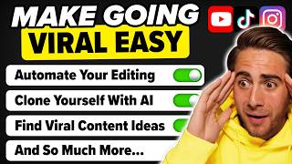 How to Make Going Viral on Social Media EASY With AI (new tools & updates)
