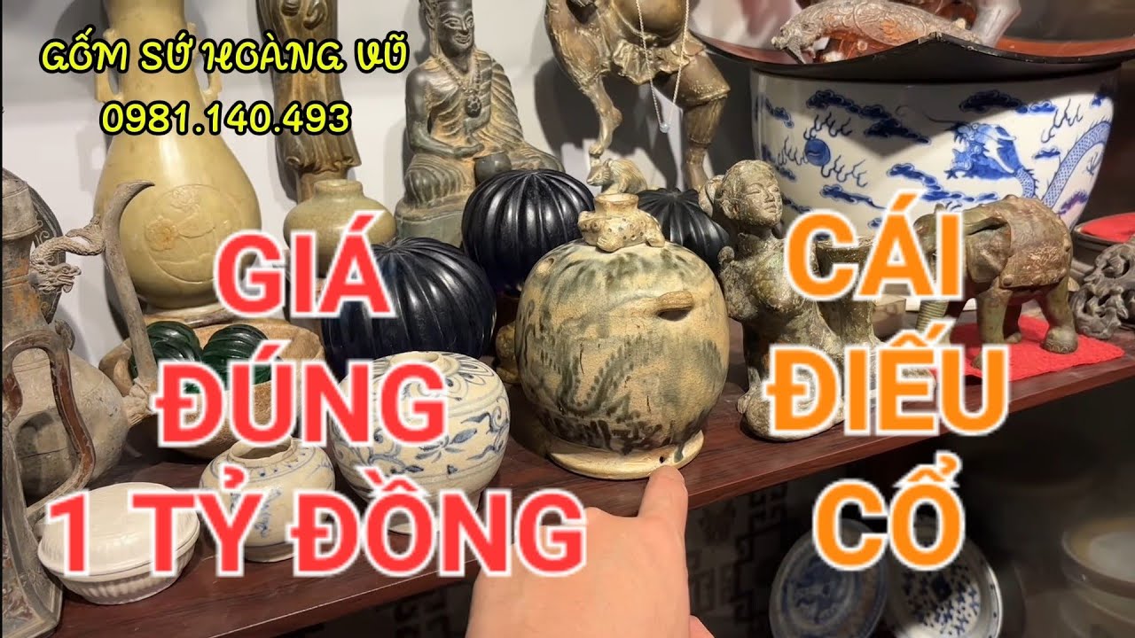 Cái Điếu Cổ Giá 1 Tỷ Được Lưu Giữ Suốt Mấy Chục Năm Giữa BST Đồ Cổ Đồ Sộ!