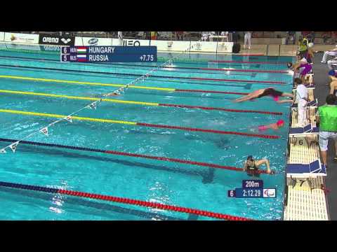 Women's 4x100m Freestyle Rly 34pts|Final|2016 IPC Swimming European Open Championships Funchal