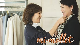 柄ありのボウタイブラウスは老けて見える？